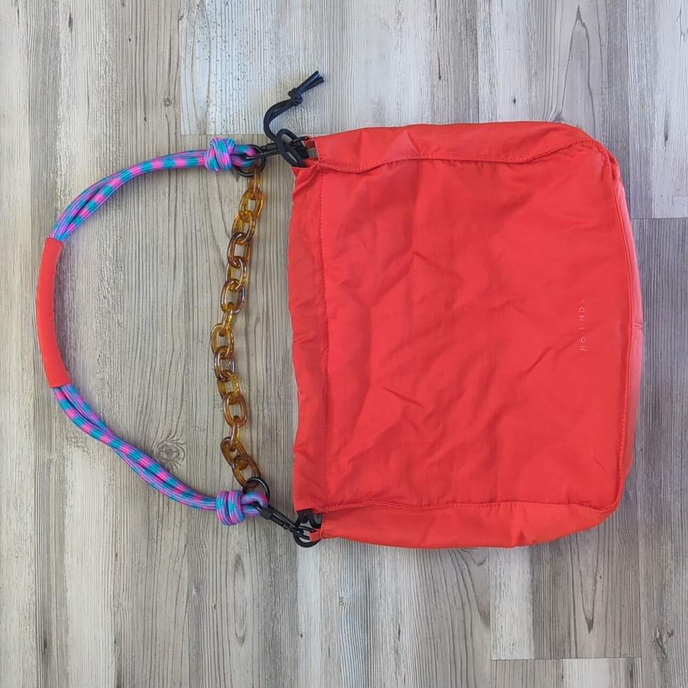 EUC Rotunda Sant Hobo Bag Nylon Red